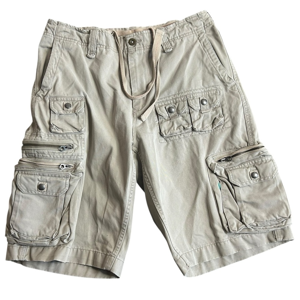 Vintage Polo Ralph Lauren RL Military Paratrooper‎ Cargo Shorts Men’s 32 Khaki